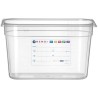 Kontejner GN 1/3 HACCP, HENDI, GN 1/3, 7,8L, Průhledná, 325x176x(H)200mm
