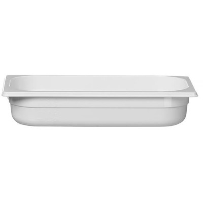 Kontejner GN 1/3 bílý polykarbonát, HENDI, GN 1/3, 2,5L, Bílá, 325x176x(H)65mm