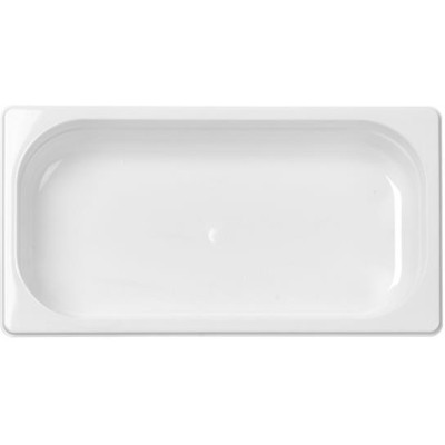 Kontejner GN 1/3 bílý polykarbonát, HENDI, GN 1/3, 2,5L, Bílá, 325x176x(H)65mm
