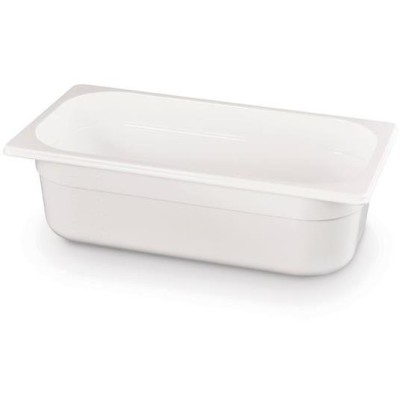 Kontejner GN 1/3 bílý polykarbonát, HENDI, GN 1/3, 4L, Bílá, 325x176x(H)100mm