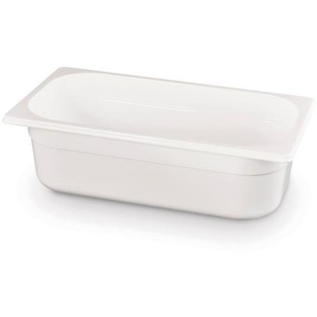 Kontejner GN 1/3 bílý polykarbonát, HENDI, GN 1/3, 4L, Bílá, 325x176x(H)100mm