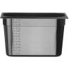 Kontejner GN 1/3 černý polykarbonát, HENDI, Profi Line, GN 1/3, 7,8L, Černá, 325x176x(H)200mm