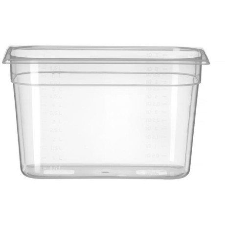 Kontejner GN 1/3 polypropylen, HENDI, Profi Line, GN 1/3, 7,8L, Průhledná, 325x176x(H)200mm