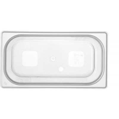 Kontejner GN 1/3 polypropylen, HENDI, Profi Line, GN 1/3, 7,8L, Průhledná, 325x176x(H)200mm