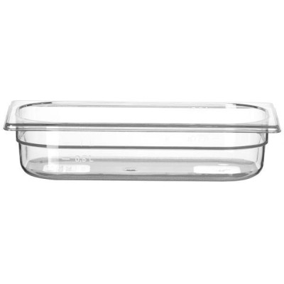 Kontejner GN 1/3 polykarbonát, HENDI, Profi Line, GN 1/3, 2,5L, Průhledná, 325x176x(H)65mm