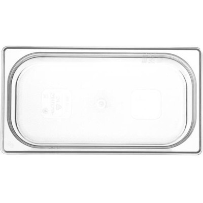 Kontejner GN 1/3 polykarbonát, HENDI, Profi Line, GN 1/3, 4L, Průhledná, 325x176x(H)100mm
