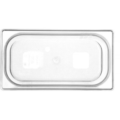 Kontejner GN 1/3 polykarbonát, HENDI, Profi Line, GN 1/3, 5,7L, Průhledná, 325x176x(H)150mm