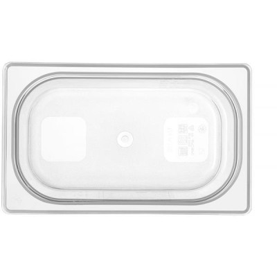 Kontejner GN 1/4 HACCP, HENDI, GN 1/4, 4L, Průhledná, 265x162x(H)150mm