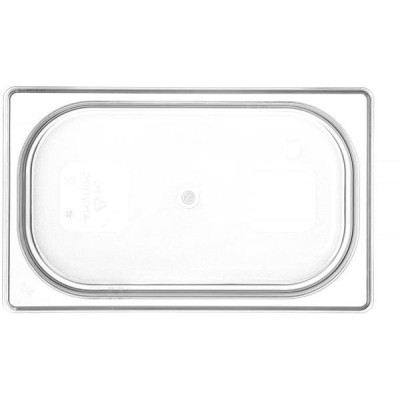 Kontejner GN 1/4 polykarbonát, HENDI, Profi Line, GN 1/4, 1,8L, Průhledná, 265x162x(H)65mm