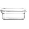 Kontejner GN 1/4 polykarbonát, HENDI, Profi Line, GN 1/4, 2,8L, Průhledná, 265x162x(H)100mm