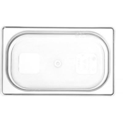 Kontejner GN 1/4 polykarbonát, HENDI, Profi Line, GN 1/4, 2,8L, Průhledná, 265x162x(H)100mm