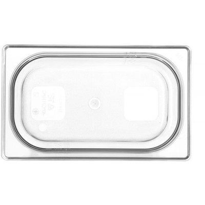 Kontejner GN 1/4 polykarbonát, HENDI, Profi Line, GN 1/4, 4L, Průhledná, 265x162x(H)150mm