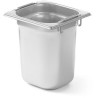 Nádoba GN 1/6 se zasouvacími držadly, HENDI, Profi Line, GN 1/6, 3,4L, (H)200mm