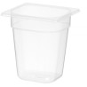 Kontejner GN 1/6 polypropylen, HENDI, Profi Line, GN 1/6, 2,5L, Průhledná, 176x162x(H)200mm