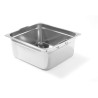 Nádoba 2/3 GN se zasouvacími držadly, HENDI, Profi Line, GN 2/3, 18L, (H)200mm