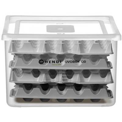 Kontejner na vejce HENDI OVOBOX 120, HENDI, GN 2/3, 18L, 355x325x(H)200mm