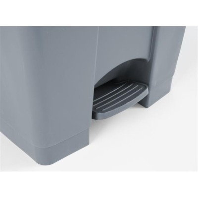 Nádoba na odpadky s pedálem, AmerBox, 68L, Světle šedá, 490x410x(H)660mm