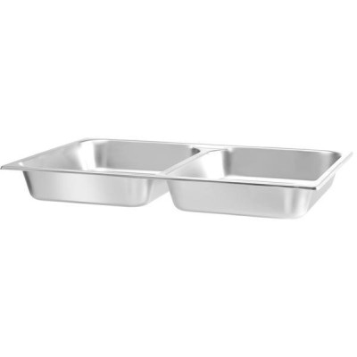 Gastronádoba GN 1/1, dělená, HENDI, 7,5L, 530x325x(H)65mm