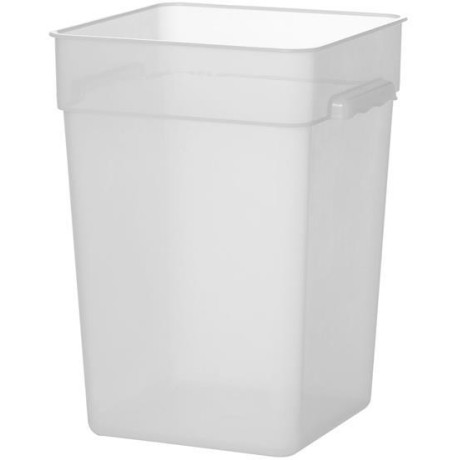 Nádoba na potraviny se stupnicí, HENDI, 20,8L, 290x290x(H)400mm