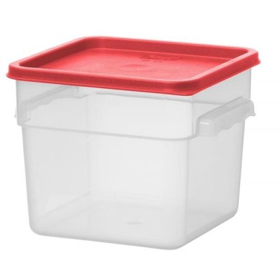 Nádoba na potraviny se stupnicí, HENDI, 5,7L, 235x235x(H)180mm