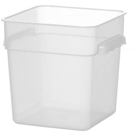 Nádoba na potraviny se stupnicí, HENDI, 7,6L, 235x235x(H)230mm