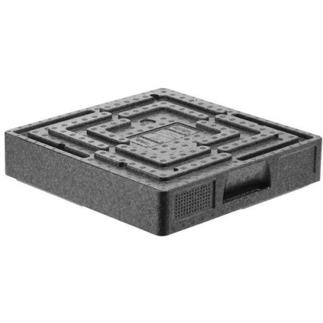 Termoizolační kontejner cateringový Salto, HENDI, Profi Line, 5,5L, 410x410x(H)100mm