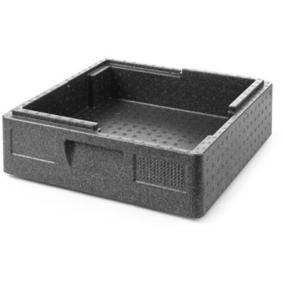 Termoizolační kontejner cateringový Salto, HENDI, Profi Line, 9,8L, 410x410x(H)135mm