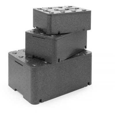Termoizolační boxz piocelanu, HENDI, Kitchen Line, 13L, 400x300x(H)173mm
