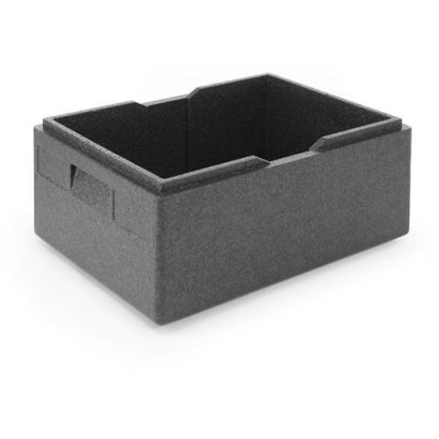 Tepelně izolační nádoba Pyocellan, HENDI, Kitchen Line, GN 1/1, 40L, Černá, 600x400x(H)283mm