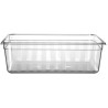 Polykarbonátová nádoba GN 2/1, HENDI, GN 2/1, 58L, Průhledná, 650x530x(H)200mm