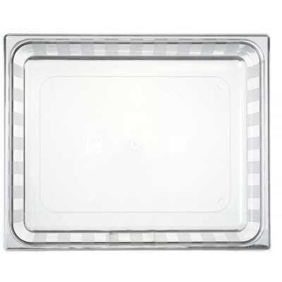Polykarbonátová nádoba GN 2/1, HENDI, GN 2/1, 58L, Průhledná, 650x530x(H)200mm