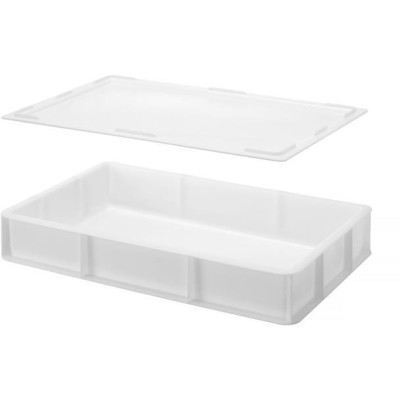 Víko na krabici na těsto na pizzu GN 1/1, HENDI, GN 1/1, Bílá, 530x325x(H)20mm