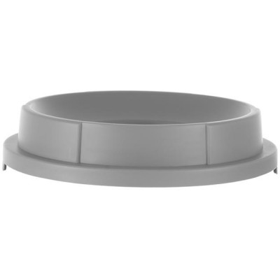 Víko s otvorem na kulatý kontejner 120 l, AmerBox, pro 691038, Světle šedá, ⌀570x(H)135mm
