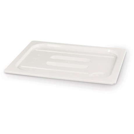 Víko pro nádoby GN z bílého polykarbonátu, HENDI, GN 1/3, Bílá, 325x176mm