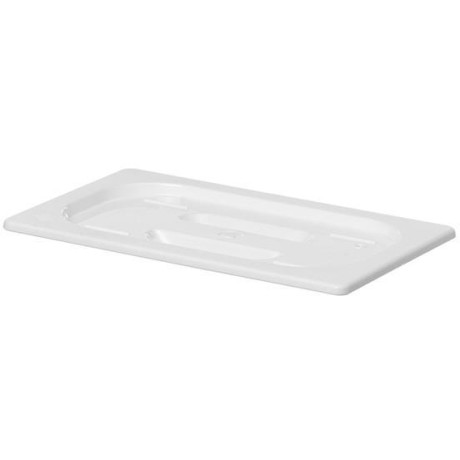 Víko pro nádoby GN z bílého polykarbonátu, HENDI, GN 1/4, Bílá, 265x162mm