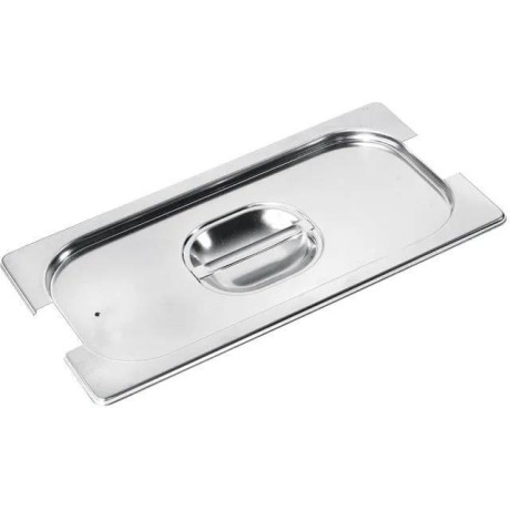 Víko gastronádoby se silikonovým těsněním a výřezem pro ucha, HENDI, Profi Line, GN 1/6, xmm