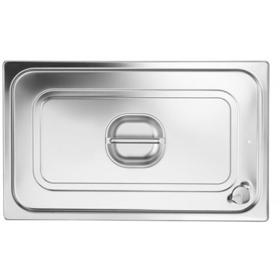 Víko pro nádoby GN se silikonovým těsněním, HENDI, Profi Line, GN 1/1, 530x325mm