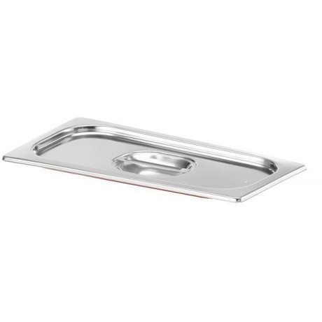 Víko pro nádoby GN se silikonovým těsněním, HENDI, Profi Line, GN 1/3, 325x176mm