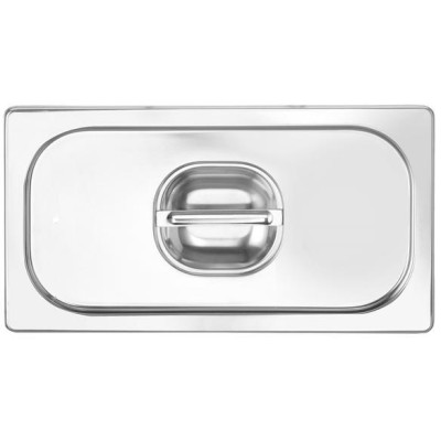 Víko pro nádoby GN se silikonovým těsněním, HENDI, Profi Line, GN 1/3, 325x176mm