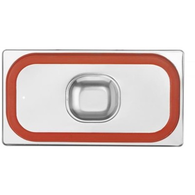 Víko pro nádoby GN se silikonovým těsněním, HENDI, Profi Line, GN 1/3, 325x176mm