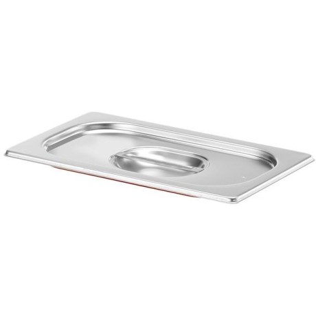 Víko pro nádoby GN se silikonovým těsněním, HENDI, Profi Line, GN 1/4, 265x162mm