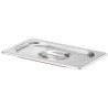 Víko pro nádoby GN se silikonovým těsněním, HENDI, Profi Line, GN 1/4, 265x162mm