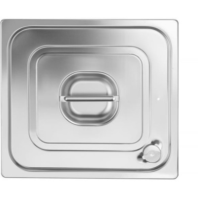 Víko pro nádoby GN se silikonovým těsněním, HENDI, Profi Line, GN 2/3, 354x325mm