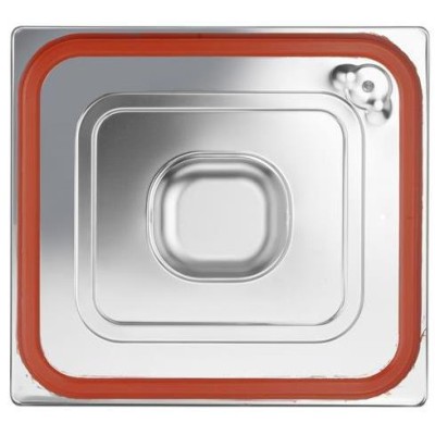 Víko pro nádoby GN se silikonovým těsněním, HENDI, Profi Line, GN 2/3, 354x325mm