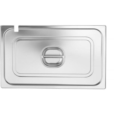 Víko pro nádoby GN s výřezem pro naběračku, HENDI, Profi Line, GN 1/1, 530x325mm
