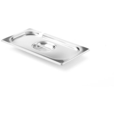 Víko pro nádoby GN s výřezem pro naběračku, HENDI, Profi Line, GN 1/3, 325x176mm