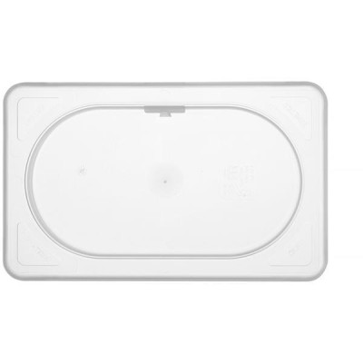 Víko pro nádoby GN, HENDI, GN 1/9, Průhledná, 176x108mm
