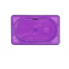 Fialově zbarvené víko pro nádoby GN, HENDI, GN 1/9, Fialová, 176x108mm