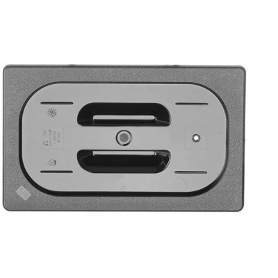 Víko z černého polykarbonátu pro nádoby GN, HENDI, GN 1/4, Černá, 265x162mm