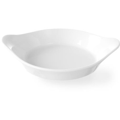 Kulatá zapékací mísa s uchy, HENDI, 0,15L, 185x152x(H)40mm